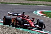 Emilie-Romagne, EL1 : Leclerc en tête, Red Bull et Verstappen à la peine