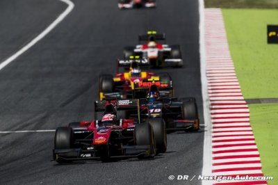 Barcelone, Course 2&nbsp;: Latifi offre la victoire sur un plateau à Matsushita