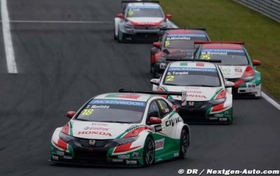 Double podium for Tiago Monteiro in Hungary!