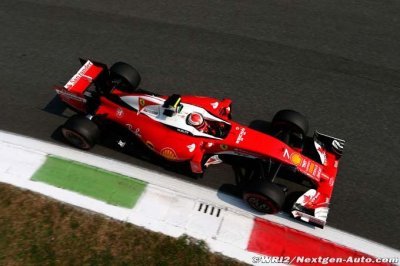 Ferrari racing new engine at Monza