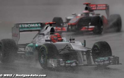 Schumacher admits Mercedes not winning car yet