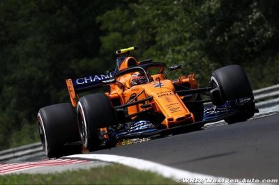 Journée studieuse et bonnes sensations chez McLaren
