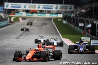 Le circuit de Sepang ne voit pas la F1 revenir prochainement