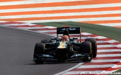 Heikki Kovalainen suffered from KERS failure during Indian Grand Prix