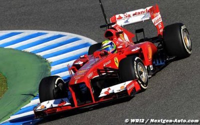Jerez, jour 3&nbsp;: Massa conclut la journée en tête
