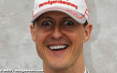 Schumacher prévoit des surprises en cas de pluie