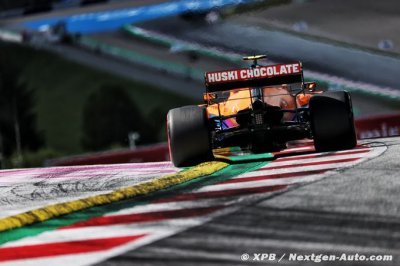 Norris superbe 5e, Ricciardo très affecté par son problème moteur