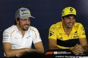De la Rosa ne veut pas voir Sainz et Alonso ensemble