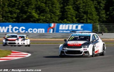 Slovakia Ring, FP1: WTCC champion López hits back