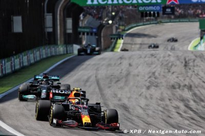Verstappen, 2e au Brésil, ’a tout essayé’ pour rester devant Hamilton