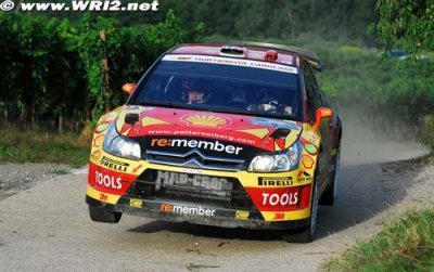 Solberg flies in Rallye de France shakedown