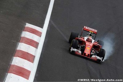 Raikkonen n’est pas ravi de sa troisième ligne