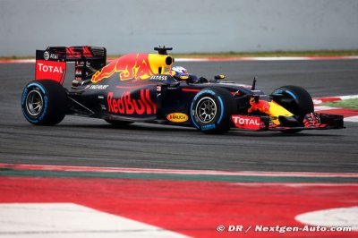 Ricciardo&nbsp;: Des débuts sans surprise pour la Red Bull RB12