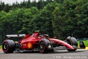 Sainz en pole du Grand Prix de Belgique F1, Alonso troisième