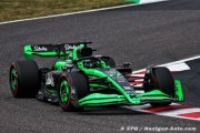 Stake F1 : Bottas donne de l'espoir, Zhou n'y arrive pas