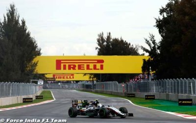 FP1 & FP2 - Mexico GP report: Force India Mercedes