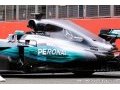 Mercedes testera son aileron de requin à Barcelone