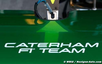 Caterham autorisée à aligner sa F1 de 2014 en 2015