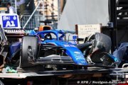 Williams F1 : Un accident et une journée 'compromise' à Monaco