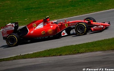 Essais privés&nbsp;: Raikkonen aurait dû tourner sur le Red Bull Ring