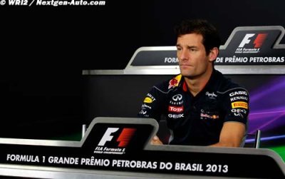 Mark Webber revient sur sa carrière