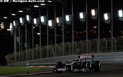 Williams termine en dehors de la zone des points
