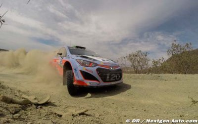 Hyundai battles to top 5 finish as all three cars complete Rally Mexico