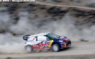 Mi-journée&nbsp;: Les pilotes Citroën continuent leur duel