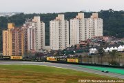 Hamilton gagne au Brésil et offre le titre à Mercedes, Verstappen piégé par Ocon