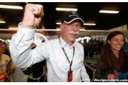 Mercedes : Le Dr Zetsche félicite son équipe pour son titre constructeurs