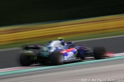 Un crash normalement sans conséquences pour Albon chez Toro Rosso