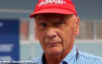 Lauda&nbsp;: Nous avons eu la permission de tester avec la voiture 2013