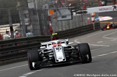 Sauber a été très studieuse ce jeudi à Monaco