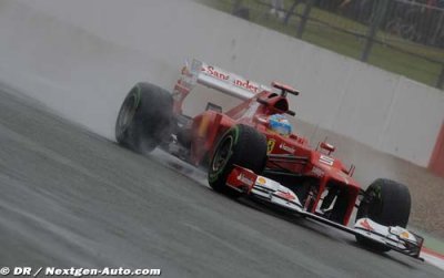 Wet tyres take centre stage at rainy Spa-Francorchamps