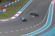 Une réprimande pour Bottas après l'accrochage avec Grosjean