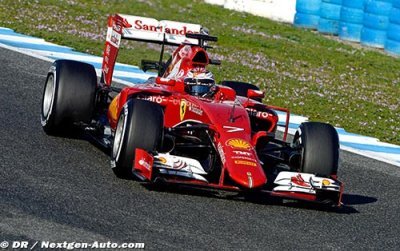Essais de Jerez, jour 4&nbsp;: Raikkonen termine avec le meilleur chrono