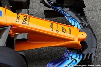 McLaren soutient les changements aérodynamiques de 2019