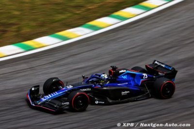 Williams F1 : Albon est ’fier’ d’être très proche de la Q3