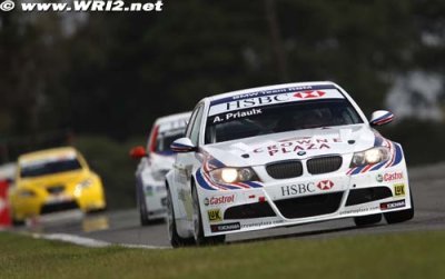 Priaulx signe le meilleur temps du warm-up