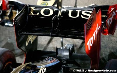 Lotus n’a pas réussi à bien évaluer son nouvel aileron