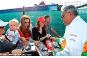 Nurburgring 2013 - GP Preview - Force India Mercedes