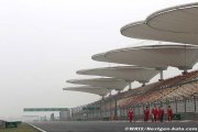 Le Grand Prix de Chine reste programmé à dimanche
