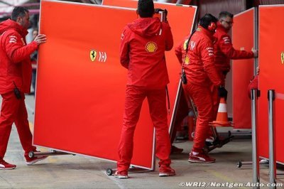 F1 bans garage screens for winter testing