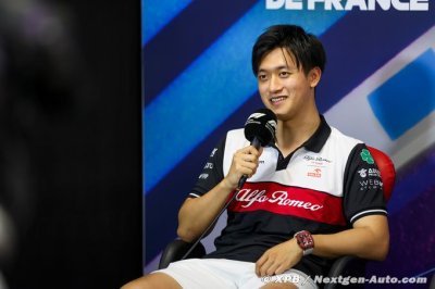 Zhou&nbsp;: Alfa Romeo F1 est ’plus forte’ sous les fortes chaleurs