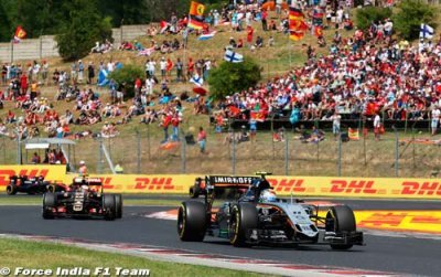 Force India et Lotus veulent jouer la stabilité