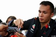 Albon annonce son objectif pour sa saison 2020 chez Red Bull