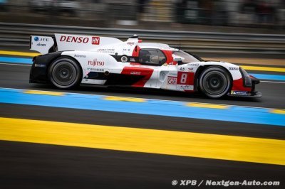 24h du Mans 2022, EL1&nbsp;: La Toyota n°8 devance les deux Glickenhaus