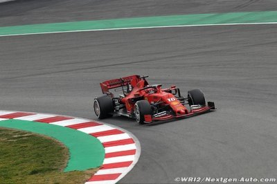 Leclerc keep Ferrari on top in Barcelona as Gasly crashes out