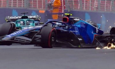 Latifi&nbsp;: Stroll s’est juste rabattu sur moi&nbsp;! (+ vidéo)