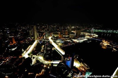 Singapour prolonge son Grand Prix pour 4 ans